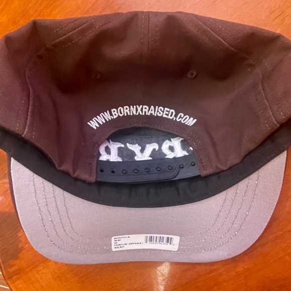 BORN X RAISED "CHESTNUT" SNAPBACK HAT - Picture 2 of 5